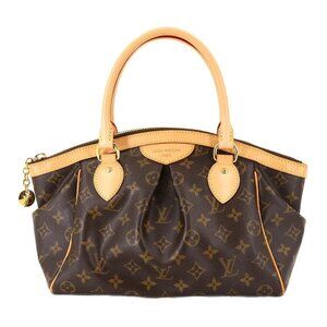 LOUIS VUITTON Monogram Tivoli PM Hand Bag Brown M40143 Purse 90284071